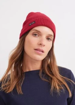 SAINT JAMES Bonnet De Quart Uni - En Pure Laine Vierge (MEDOC)