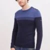 SAINT JAMES Pull Marin Bretagne - Coupe Ajustée, En Laine Vierge (MARINE/JEANS) -Chic Marin Soldes 0149 A 3E E shop BD 1 5184a19a d980 494f 9020 22a0df638f40