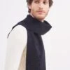 SAINT JAMES Echarpe Unie Scarf - En Pure Laine Vierge (NAVY) -Chic Marin Soldes 0241 NAVY E shop BD 1 eb5a244e e59f 419c be9b 3568eeb3d095
