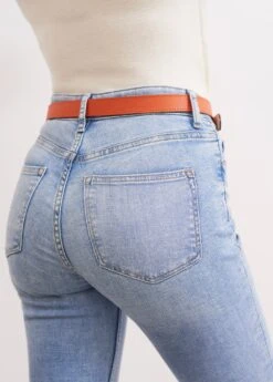 SAINT JAMES Ceinture Fine Détente - En Cuir (EPICE) -Chic Marin Soldes 0335 DETENTE EPICE 19