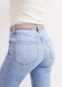 SAINT JAMES Ceinture Fine Détente - En Cuir (TAUPE) -Chic Marin Soldes 0335 DETENTE TAUPE 13