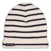 SAINT JAMES Bonnet De Quart Rayé Enfant - En Pure Laine Vierge (ECRU/MARINE) 2 SAINT JAMES Bonnet De Quart Rayé Enfant - En Pure Laine Vierge (ECRU/MARINE) -Chic Marin Soldes 0408 BONNETS RAYES E ECRU MARINE 01