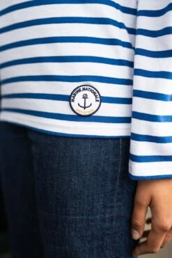 Marinière "Patrouilleur" - SAINT JAMES X Marine Nationale (NEIGE/GITANE) -Chic Marin Soldes 0424 Neige Gitane Patrouilleur3410