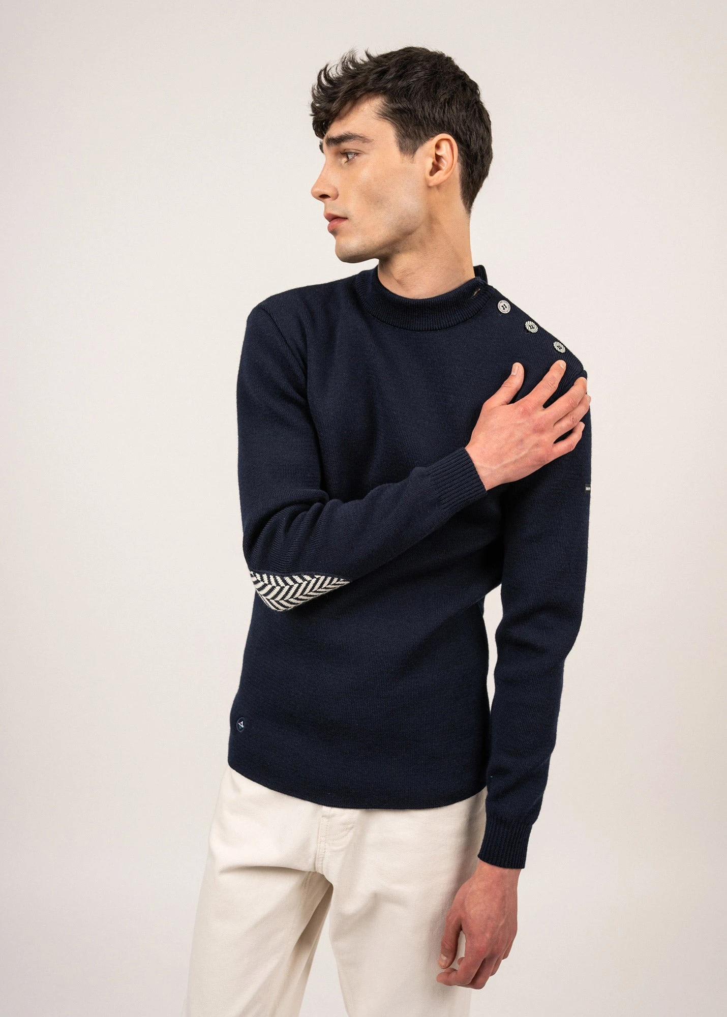 Chic Marin Soldes -Chic Marin Soldes 0590 51 MARINE ECRU 01