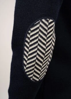 Pull Marin Le Chevron - SAINT JAMES X Le Slip Français En Laine Vierge (MARINE/ECRU) 13 Pull Marin Le Chevron - SAINT JAMES X Le Slip Français En Laine Vierge (MARINE/ECRU) -Chic Marin Soldes 0590 51 MARINE ECRU 06