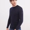 SAINT JAMES Pull Marin Uni Rochefort - Coupe Ajustée, En Laine Mérinos (NAVY) 1 SAINT JAMES Pull Marin Uni Rochefort - Coupe Ajustée, En Laine Mérinos (NAVY) -Chic Marin Soldes 0620 NAVY E shop BD 3