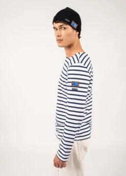 Bonnet De Marin En Laine - SAINT JAMES X Transat Jacques Vabre (NAVY) -Chic Marin Soldes 0716 CC NAVY 04