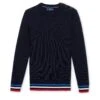 Pull Marin Brégançon - SAINT JAMES X Elysée (NAVY) -Chic Marin Soldes 0908 22ELYSEE001 PULL