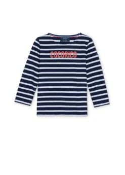 Marinière Enfant Cocorico - SAINT JAMES X Elysée (MARINE/NEIGE)