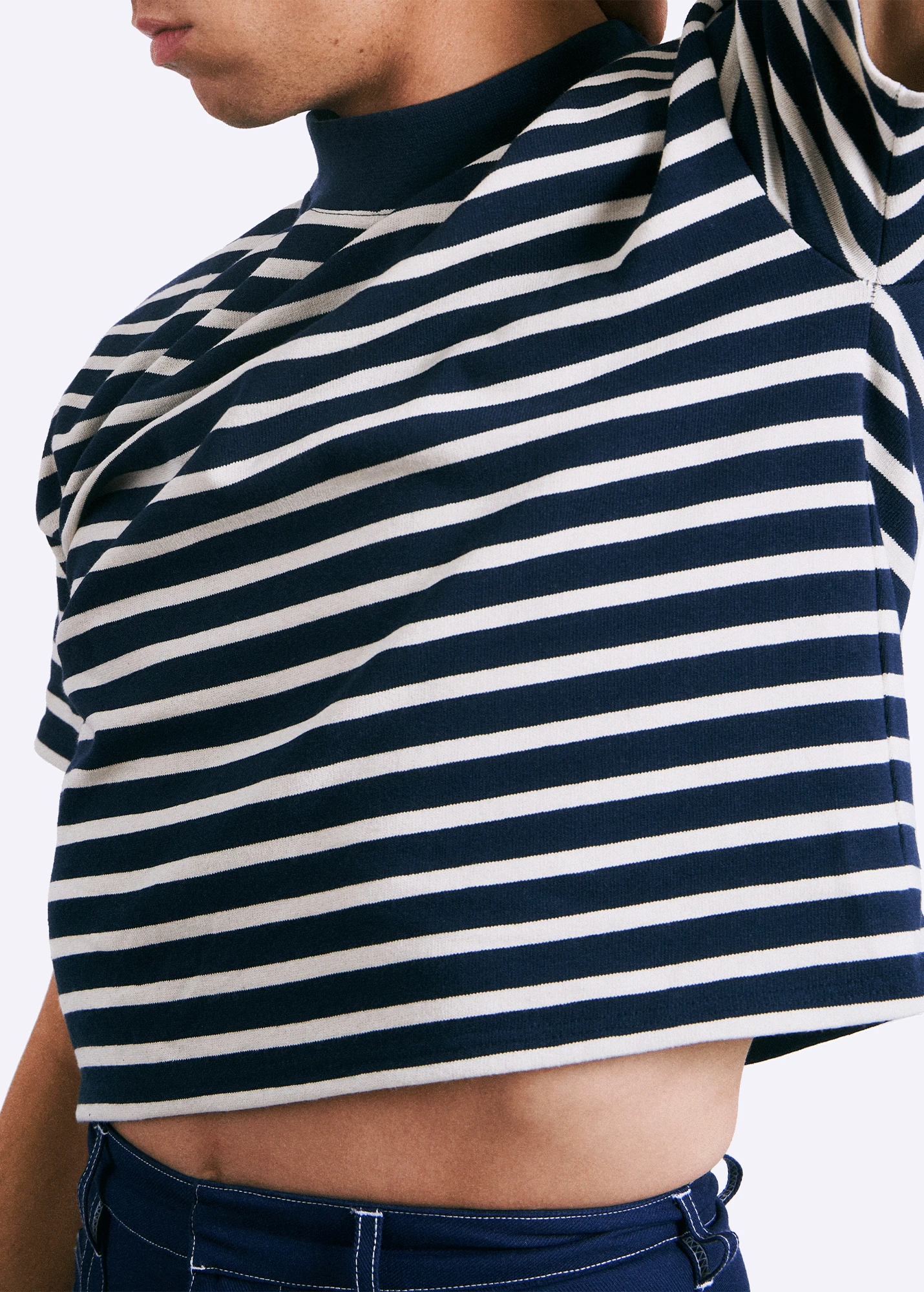 Marinière Courte Jean-Paul - SAINT JAMES X BALLORIN (MARINE/ECRU) 6 Marinière Courte Jean-Paul - SAINT JAMES X BALLORIN (MARINE/ECRU) - Image 4