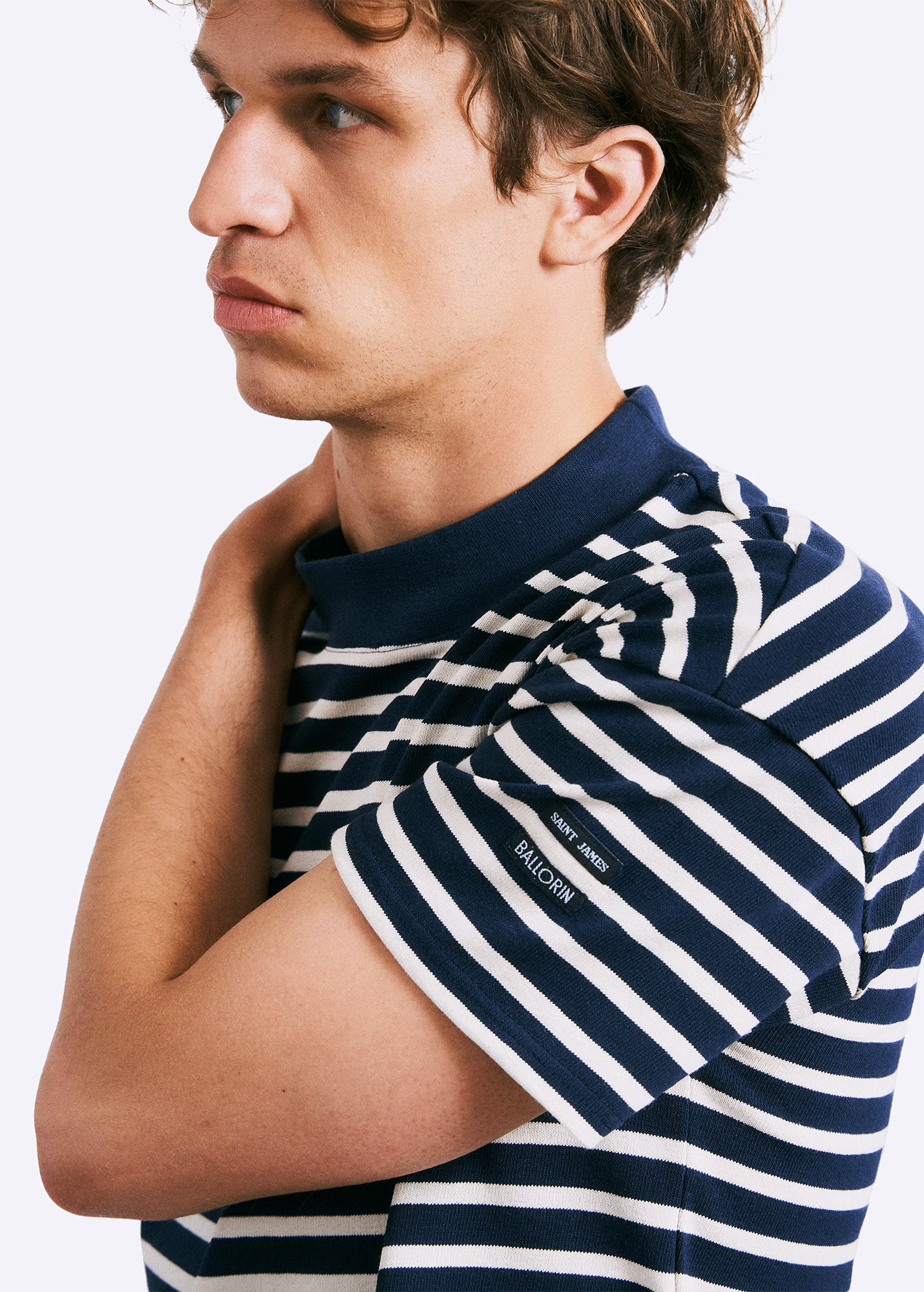 Marinière Courte Jean-Paul - SAINT JAMES X BALLORIN (MARINE/ECRU) 9 Marinière Courte Jean-Paul - SAINT JAMES X BALLORIN (MARINE/ECRU) - Image 7