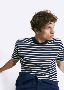 Marinière Courte Jean-Paul - SAINT JAMES X BALLORIN (MARINE/ECRU) 17 Marinière Courte Jean-Paul - SAINT JAMES X BALLORIN (MARINE/ECRU) -Chic Marin Soldes 1220 JEAN PAUL MARINE ECRU 08 8ee498bf df01 404d 95f2 b360779f88d9