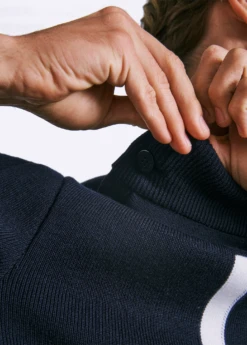 Pull Marin Oscar à Col Montant - SAINT JAMES X BALLORIN (NAVY/ECUME) 14 Pull Marin Oscar à Col Montant - SAINT JAMES X BALLORIN (NAVY/ECUME) -Chic Marin Soldes 1221 OSCAR NAVY ECUME 06 ee2d4c19 e5a6 4e6f be47 81f897357608