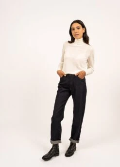 SAINT JAMES Sous-pull Col Roulé Modène - En Jersey De Laine (BLANC D'HIVER) 9 SAINT JAMES Sous-pull Col Roulé Modène - En Jersey De Laine (BLANC D'HIVER) -Chic Marin Soldes 1273 BLANC D HIVER 015