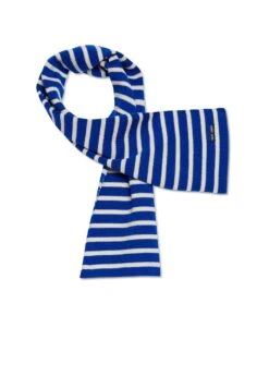 SAINT JAMES Echarpe Rayée Scarf - En Pure Laine Vierge (GITANE/ECRU) 7 SAINT JAMES Echarpe Rayée Scarf - En Pure Laine Vierge (GITANE/ECRU) -Chic Marin Soldes 1409 GITANE ECRU 2