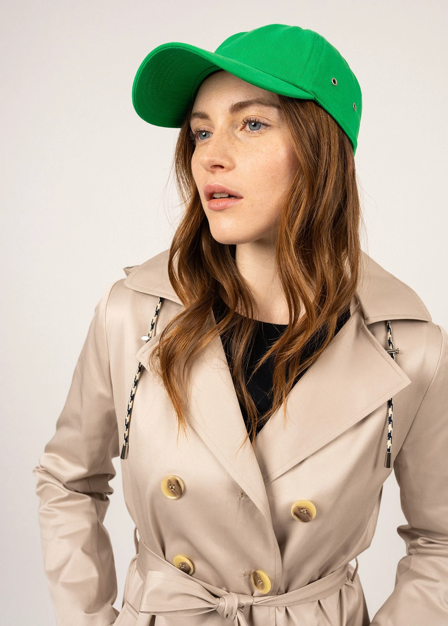 SAINT JAMES Trench à Capuche Ste Honorine - En Gabardine De Coton (PLAGE) 5 SAINT JAMES Trench à Capuche Ste Honorine - En Gabardine De Coton (PLAGE) - Image 3