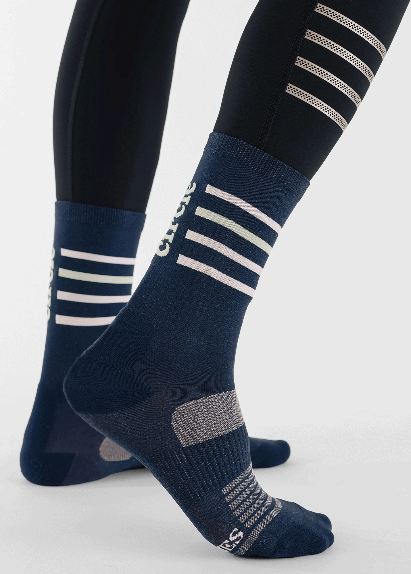 Chaussettes Mixtes Stripes - SAINT JAMES X Circle (NAVY) 5 Chaussettes Mixtes Stripes - SAINT JAMES X Circle (NAVY) - Image 3