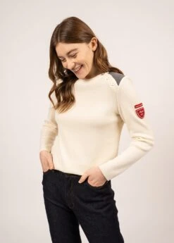 Pull Marin Combe Arpin - SAINT JAMES X ARPIN (ECUME)