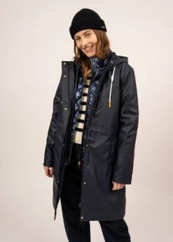 SAINT JAMES Parka 3 En 1 Ste Valérie - Veste Matelassée Amovible (AMIRAL) 10 SAINT JAMES Parka 3 En 1 Ste Valérie - Veste Matelassée Amovible (AMIRAL) -Chic Marin Soldes 2036 AMIRAL 03