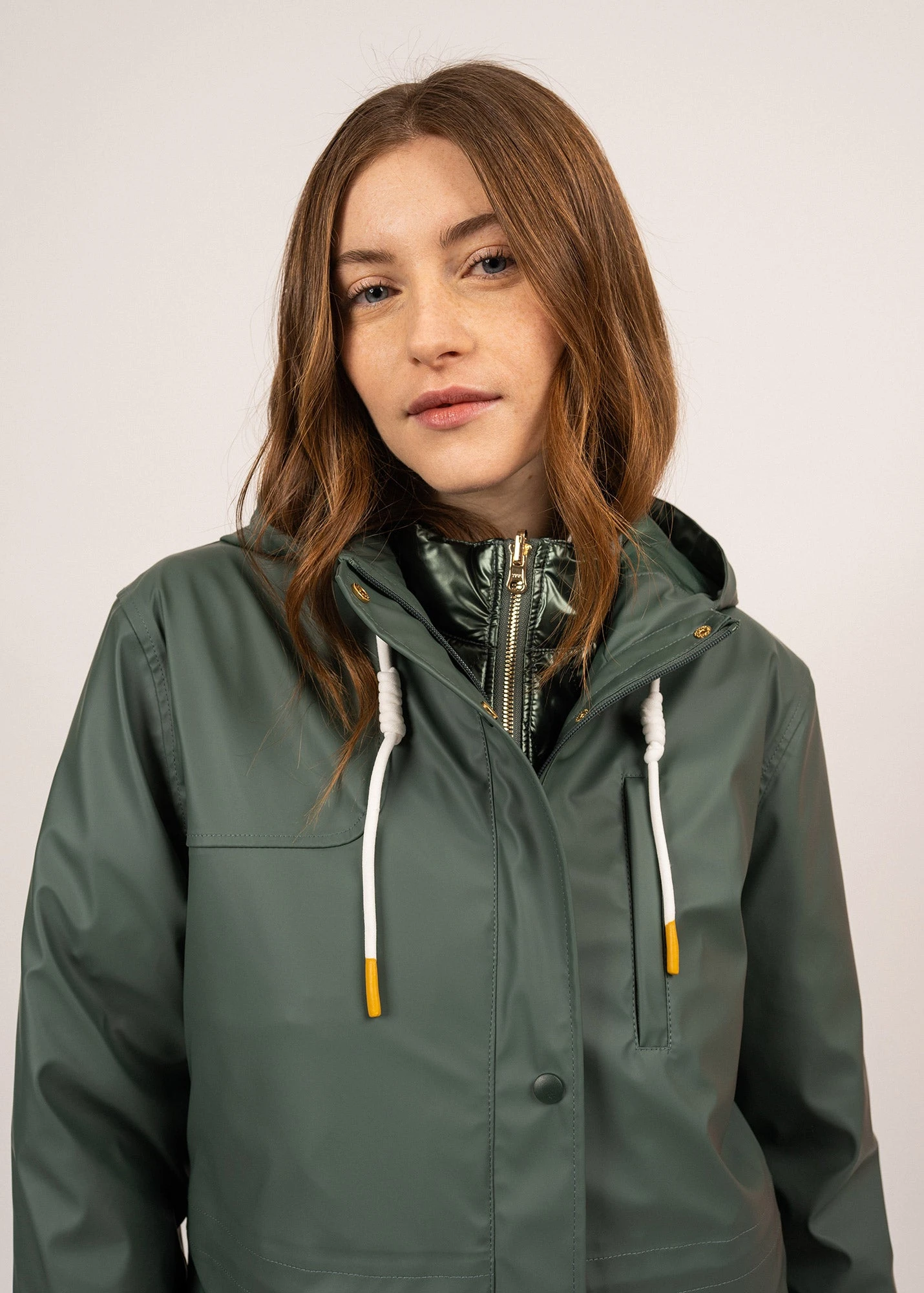 SAINT JAMES Parka 3 En 1 Ste Valérie - Veste Matelassée Amovible (VEGETAL) 7 SAINT JAMES Parka 3 En 1 Ste Valérie - Veste Matelassée Amovible (VEGETAL) - Image 5