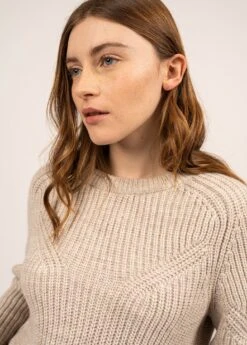 SAINT JAMES Pull à Détails Lurex Victoria - En Laine Mélangée (NATUREL/CHAMPAGNE) 10 SAINT JAMES Pull à Détails Lurex Victoria - En Laine Mélangée (NATUREL/CHAMPAGNE) -Chic Marin Soldes 2042 NATUREL CHAMPAGN 04