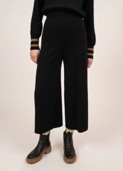 Pantalon Large En Laine Atlantis - SAINT JAMES X Romain Brifault (NOIR) -Chic Marin Soldes 2088 NOIR 03