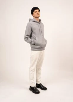 SAINT JAMES Sweat à Capuche Carlo - En Coton (GRIS CHINE) 9 SAINT JAMES Sweat à Capuche Carlo - En Coton (GRIS CHINE) -Chic Marin Soldes 2121 GRIS CHINE 03