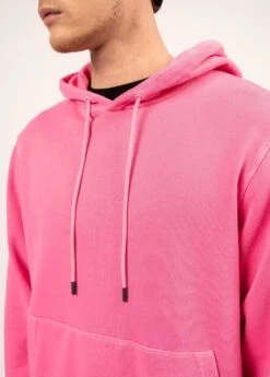 SAINT JAMES Sweat à Capuche Carlo - En Coton (ROSE FLUO) 11 SAINT JAMES Sweat à Capuche Carlo - En Coton (ROSE FLUO) -Chic Marin Soldes 2121 ROSE FLUO 05