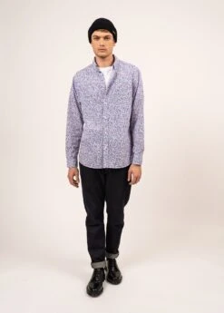 SAINT JAMES Chemise à Motifs Florian - à Manches Longues, En Coton (BLANC/GITANE) -Chic Marin Soldes 2132 BLANC GITANE 03