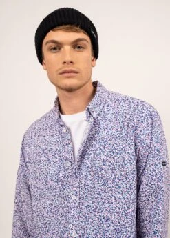 SAINT JAMES Chemise à Motifs Florian - à Manches Longues, En Coton (BLANC/GITANE) -Chic Marin Soldes 2132 BLANC GITANE 04