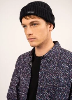 SAINT JAMES Chemise à Motifs Florian - à Manches Longues, En Coton (NOIR/ROSE FLUO) -Chic Marin Soldes 2132 NOIR ROSE FLUO 04