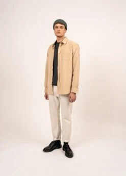 SAINT JAMES Chemise En Velours Fabrice - à Manches Longues (NATUREL/VEGETAL) 10 SAINT JAMES Chemise En Velours Fabrice - à Manches Longues (NATUREL/VEGETAL) -Chic Marin Soldes 2137 NATUREL VEGETAL 03