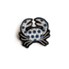 Broche Brodée Crabe à Pois - SAINT JAMES X Macon & Lesquoy (BLANC/BLEU) 2 Broche Brodée Crabe à Pois - SAINT JAMES X Macon & Lesquoy (BLANC/BLEU) -Chic Marin Soldes 2225 BLANC BLEU 01