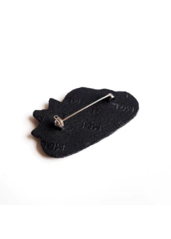 Broche Brodée Nuageux - SAINT JAMES X Macon & Lesquoy (OR) -Chic Marin Soldes 2232 OR 03