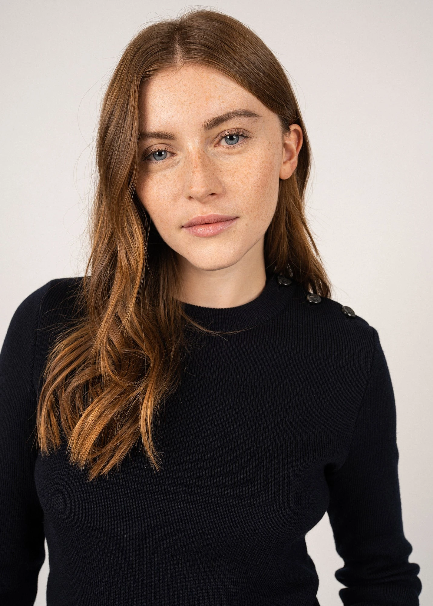 SAINT JAMES Pull Marin Uni Rochefort - En Laine (NAVY) 6 SAINT JAMES Pull Marin Uni Rochefort - En Laine (NAVY) - Image 4