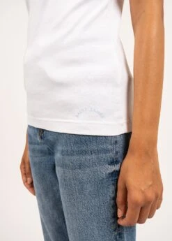 SAINT JAMES Débardeur Bastia - Coupe Ajustée, En Coton (BLANC) -Chic Marin Soldes 2517 CU E shop BD 13