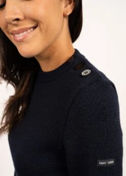 Pull Marin Matelote - SAINT JAMES X Le Slip Français (MARINE/ECRU) 11 Pull Marin Matelote - SAINT JAMES X Le Slip Français (MARINE/ECRU) -Chic Marin Soldes 3810 MARINE ECRU 012