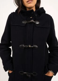 SAINT JAMES Duffle-coat Arctique - En Drap De Laine (NAVY) -Chic Marin Soldes 4858 CC E shop BD 18