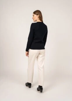 SAINT JAMES Pull Col V Bréhat - En Maille De Laine Fine (NAVY) 7 SAINT JAMES Pull Col V Bréhat - En Maille De Laine Fine (NAVY) -Chic Marin Soldes 4875 CC NAVY E shop BD 02