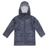 SAINT JAMES Ciré Marin Enfant Pacifique - Impérméable, Doublé En Jersey Rayé (MARINE)