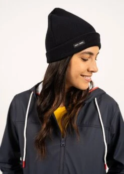 SAINT JAMES Bonnet Marin Uni Cartier - En Laine Douce (NAVY)