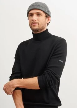 SAINT JAMES Bonnet Marin Miki - En Drap De Laine (GRIS)