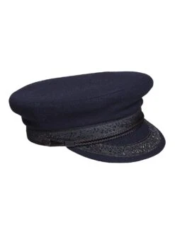 SAINT JAMES Casquette De Marin - En Drap De Laine (NAVY) 9 SAINT JAMES Casquette De Marin - En Drap De Laine (NAVY) -Chic Marin Soldes 8146 NAVY E shop BD 4