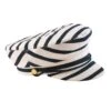 Casquette De Marin SAINT JAMES - En Jersey De Coton Rayé (ECRU/MARINE) 2 Casquette De Marin SAINT JAMES - En Jersey De Coton Rayé (ECRU/MARINE) -Chic Marin Soldes 8195 50 E shop BD 1