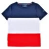 Marinière Drapeau Enfant - SAINT JAMES X Élysée (BLEU/BLANC/ROUGE) -Chic Marin Soldes 8217 sj x elysee tee shirt drapeau enfant