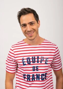 Marinière Équipe - SAINT JAMES X Élysée (NEIGE/TULIPE) -Chic Marin Soldes 8221 KD E shop BD 4