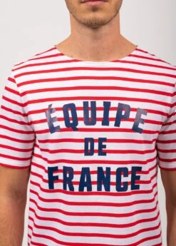 Marinière Équipe - SAINT JAMES X Élysée (NEIGE/TULIPE) -Chic Marin Soldes 8221 KD E shop BD 5