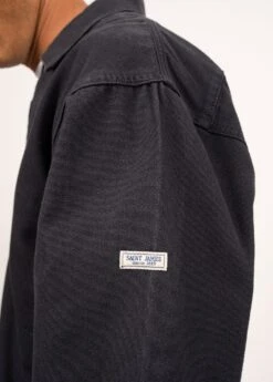 SAINT JAMES Vareuse Authentique Nemo - En Toile De Coton Canvas (MARINE) -Chic Marin Soldes 8231 01 E shop BD 13