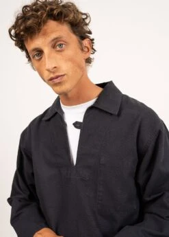 SAINT JAMES Vareuse Authentique Nemo - En Toile De Coton Canvas (MARINE) -Chic Marin Soldes 8231 01 E shop BD 9