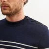 SAINT JAMES Pull Marin Rayé Binic - Coupe Confort, En Pure Laine Vierge (MARINE/ECRU) 2 SAINT JAMES Pull Marin Rayé Binic - Coupe Confort, En Pure Laine Vierge (MARINE/ECRU) -Chic Marin Soldes 8645 MARINE ECRU E shop BD 1